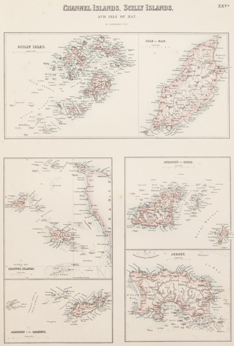 Channel Islands, Scilly Islands and the Isle of Man 1860